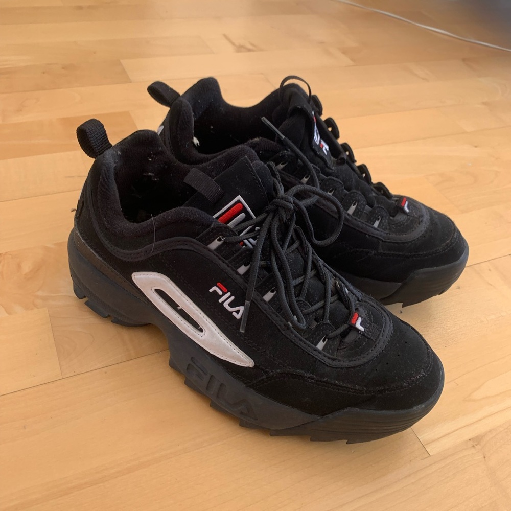 Fila Disruptor 2 Black and White, 9.5